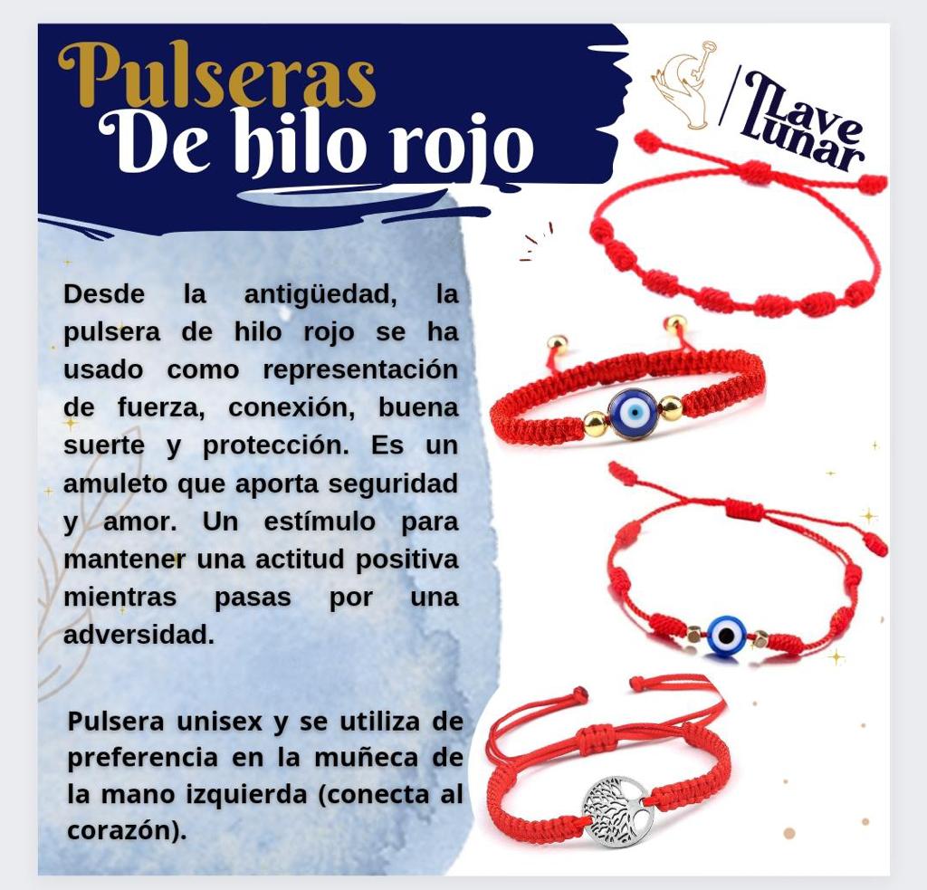 PULSERA DE HILO ROJO-PANAMA